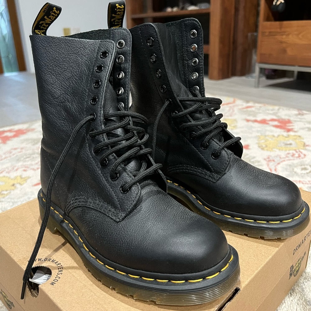 1490 Black Dr. Martens. US size 7.
